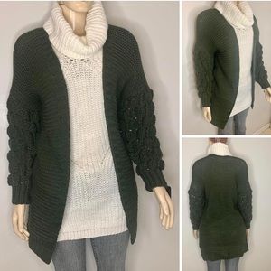 Italian knit cardigan